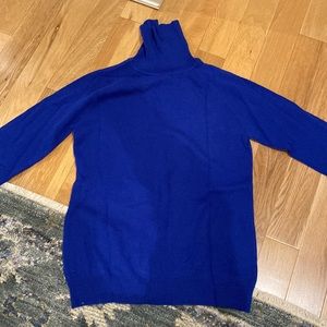 Preswick u0026 Moore | Sweaters | Boscovs Preswick And Moore Cashmere  Turtleneck Sweater Royal Blue | Poshmark